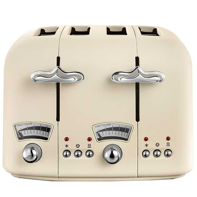 4 SLICE ARGENTO TOASTER BEIGE