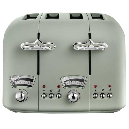 4 SLICE ARGENTO TOASTER GREEN