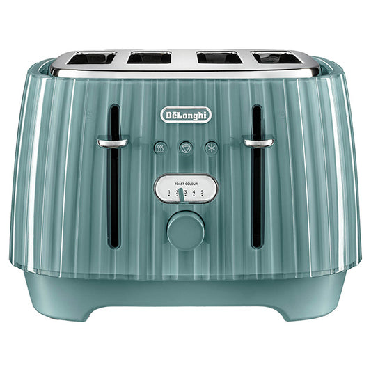 4 SLICE BALLERINA TOASTER LAGUNA GREEN