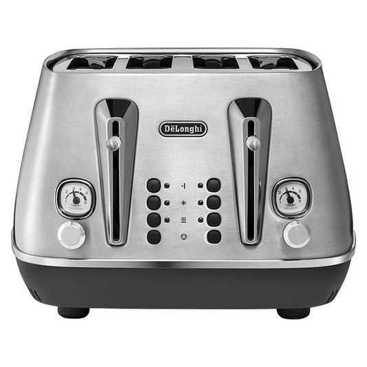 4 SLICE DISTINTA X STAINLESS STEEL TOASTER
