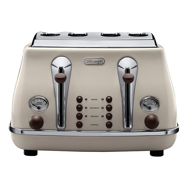 4 SLICE ICONA VINTAGE TOASTER BEIGE