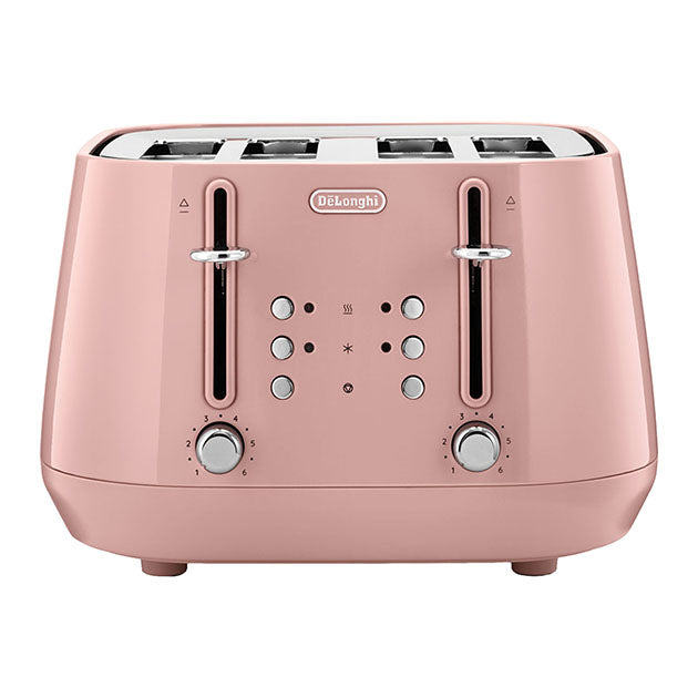 4 SLICE ECLETTICA TOASTER PLAYFUL PINK