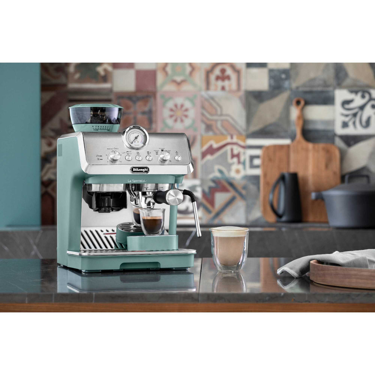 De'Longhi EC9155 La Specialista Arte Professional Coffee Maker - Green