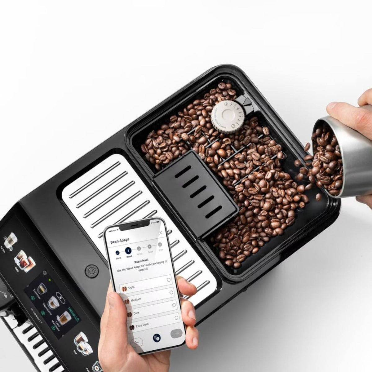 De'Longhi ECAM450.86.T Eletta Explore Bean to Cup Coffee Machine - Titanium