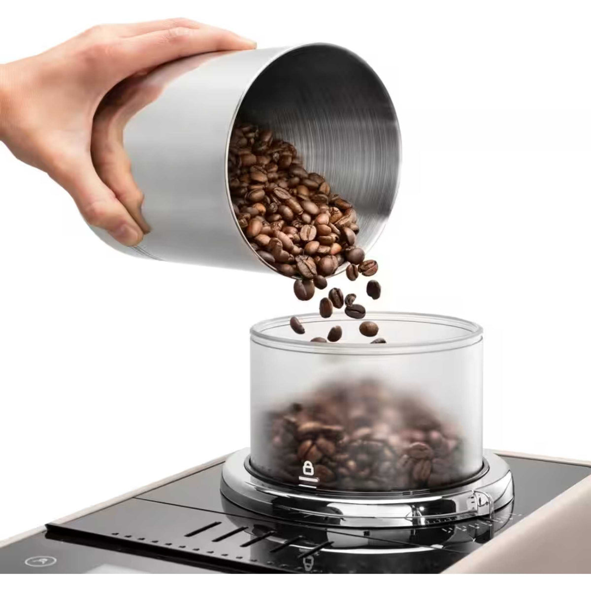 De'Longhi Rivelia EXAM440.55.BG Bean to Cup Coffee Machine - Beige
