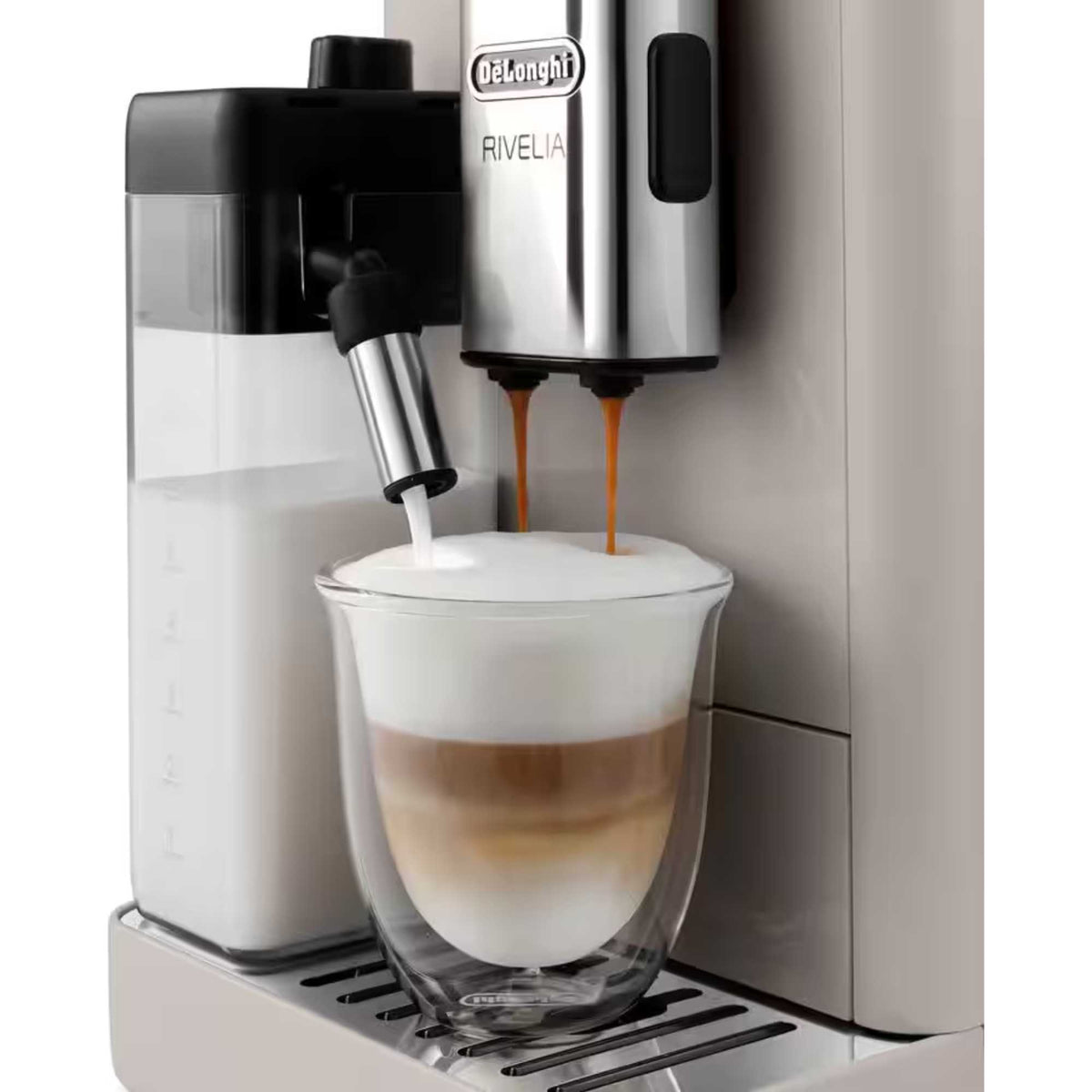 De'Longhi Rivelia EXAM440.55.BG Bean to Cup Coffee Machine - Beige