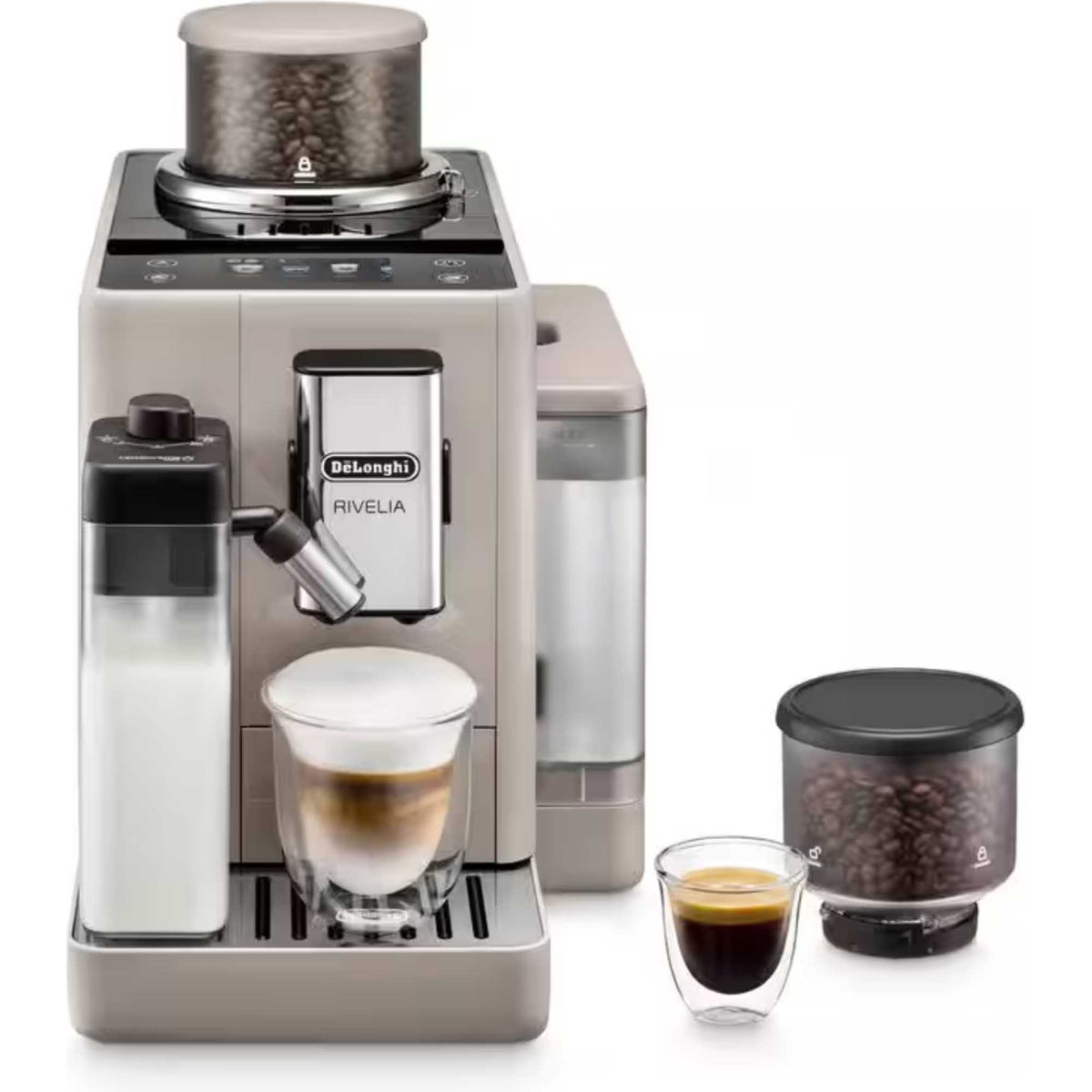 De'Longhi Rivelia EXAM440.55.BG Bean to Cup Coffee Machine - Beige