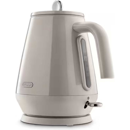 De'Longhi KBY3001 Eclettica Rapid Boil Kettle - Beige