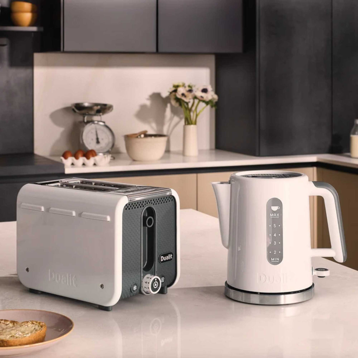 Dualit 26412 Studio 2 Slot Toaster - White