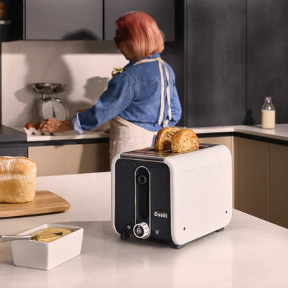 Dualit 26412 Studio 2 Slot Toaster - White
