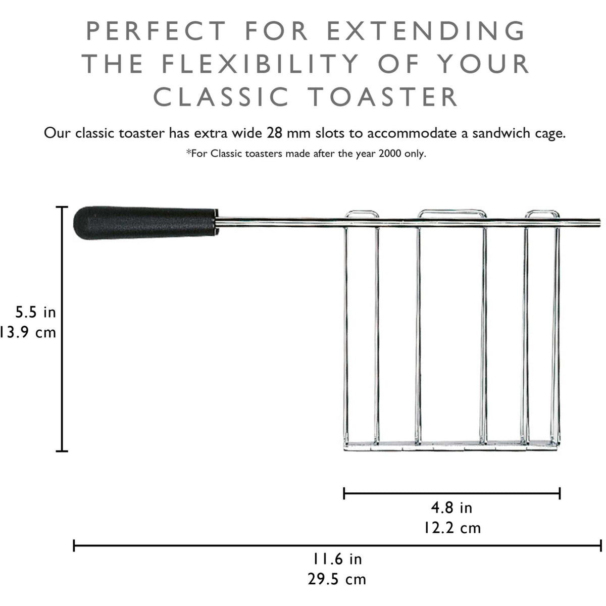 Dualit 499 Classic Sandwich Cage for Dualit Classic Toasters