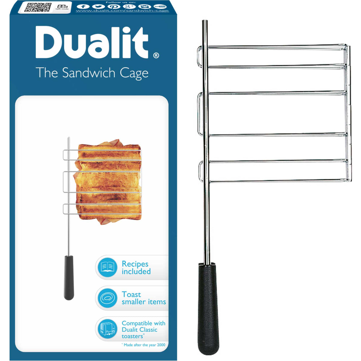 Dualit 499 Classic Sandwich Cage for Dualit Classic Toasters