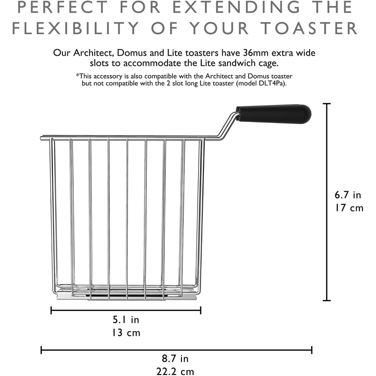 Dualit 510 Lite Sandwich Cage for Dualit Lite Toasters