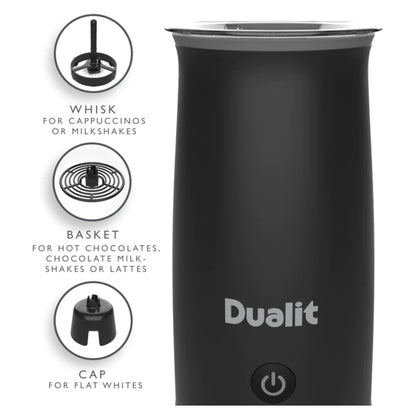 Dualit 84140 Hot Chocolate Maker & Milk Frother - Black