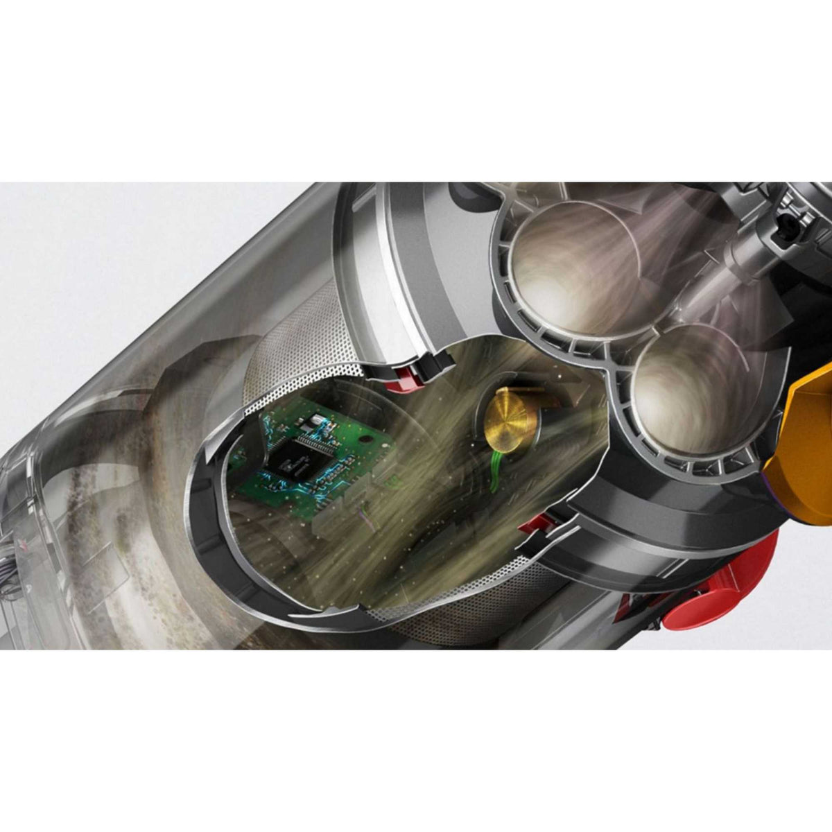 Dyson V12 Detect Slim Absolute Cordless Vacuum Cleaner, Yellow / Nickel