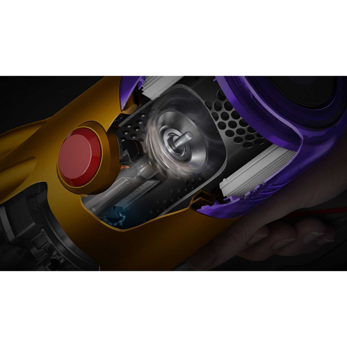 Dyson V12 Detect Slim Absolute Cordless Vacuum Cleaner, Yellow / Nickel