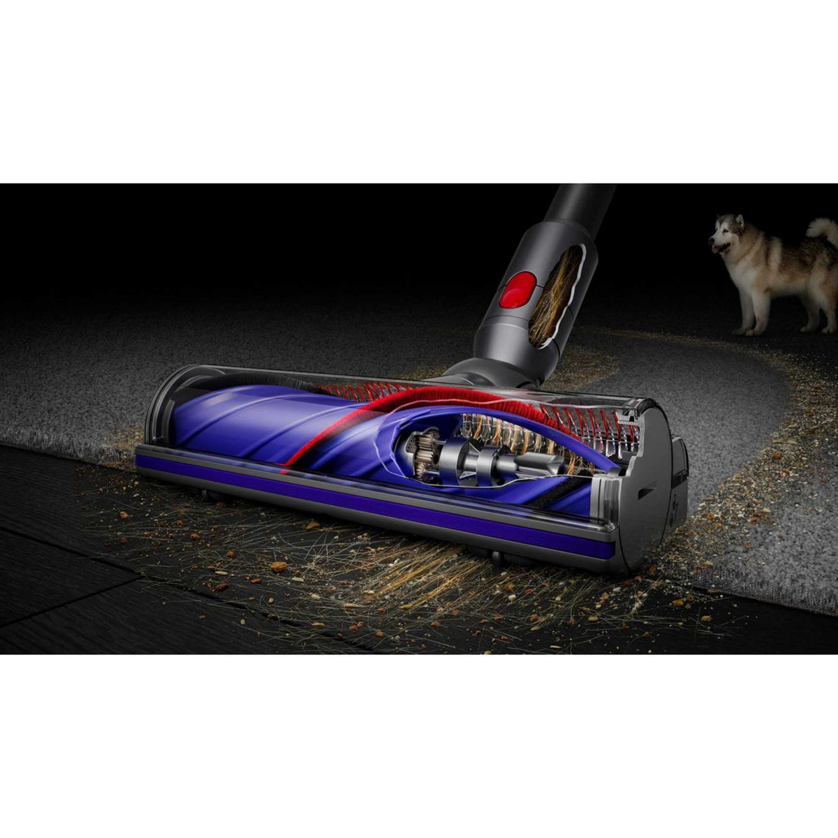 Dyson V12 Detect Slim Absolute Cordless Vacuum Cleaner, Yellow / Nickel