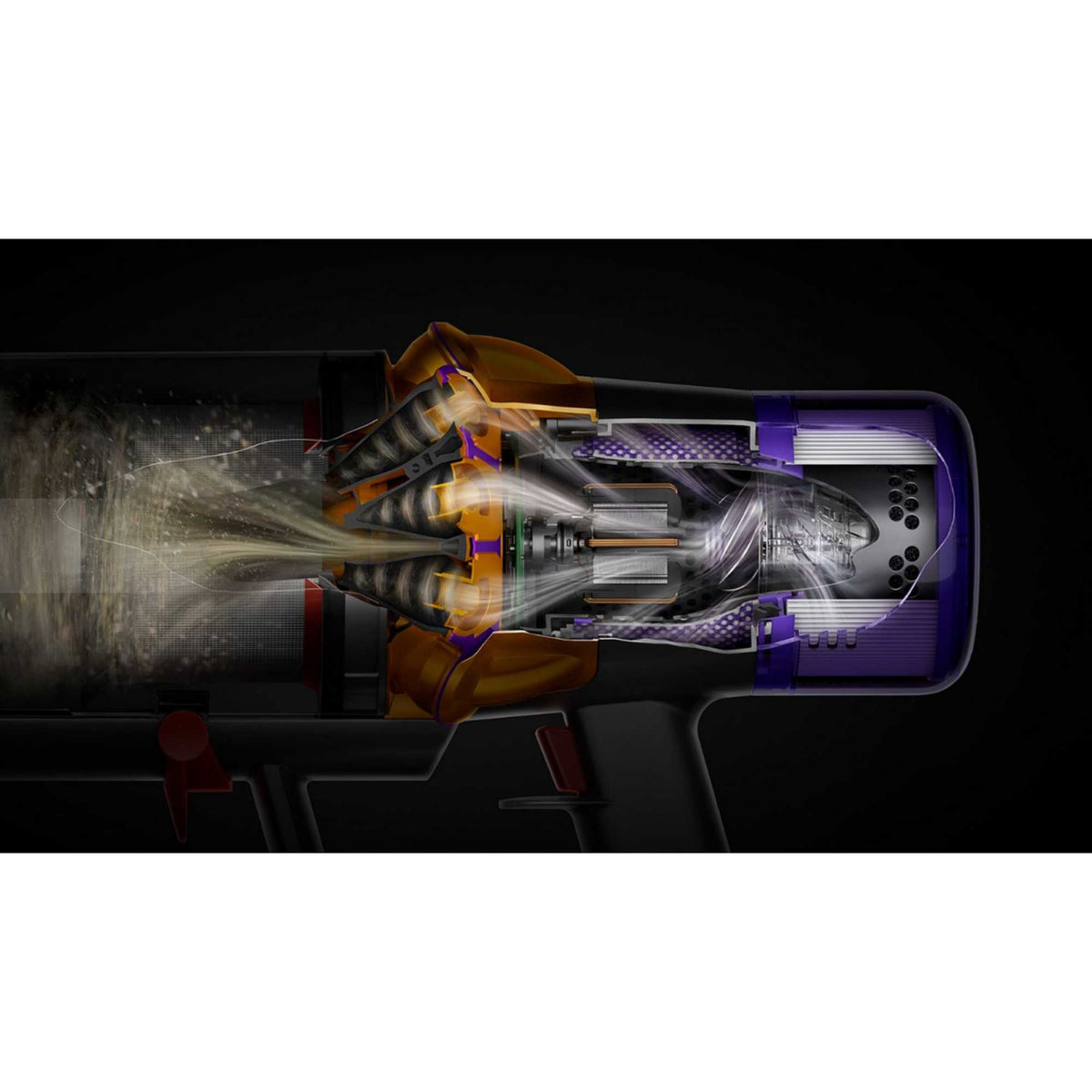 Dyson V12 Detect Slim Absolute Cordless Vacuum Cleaner, Yellow / Nickel