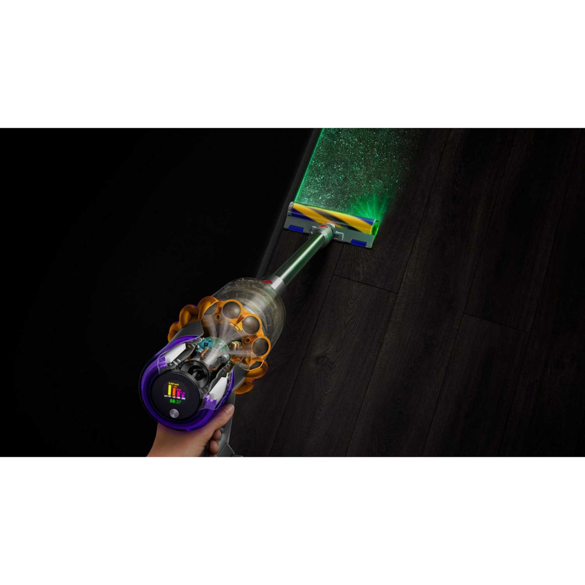 Dyson V15 Detect Absolute Vacuum, Yellow / Nickel