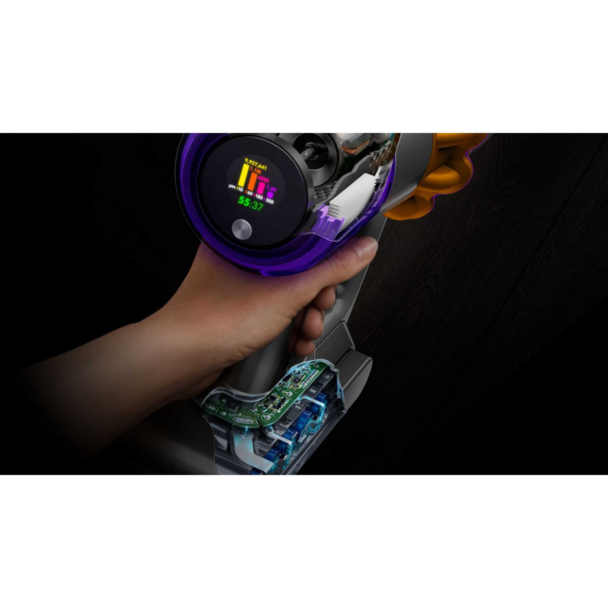Dyson V15 Detect Absolute Vacuum, Yellow / Nickel