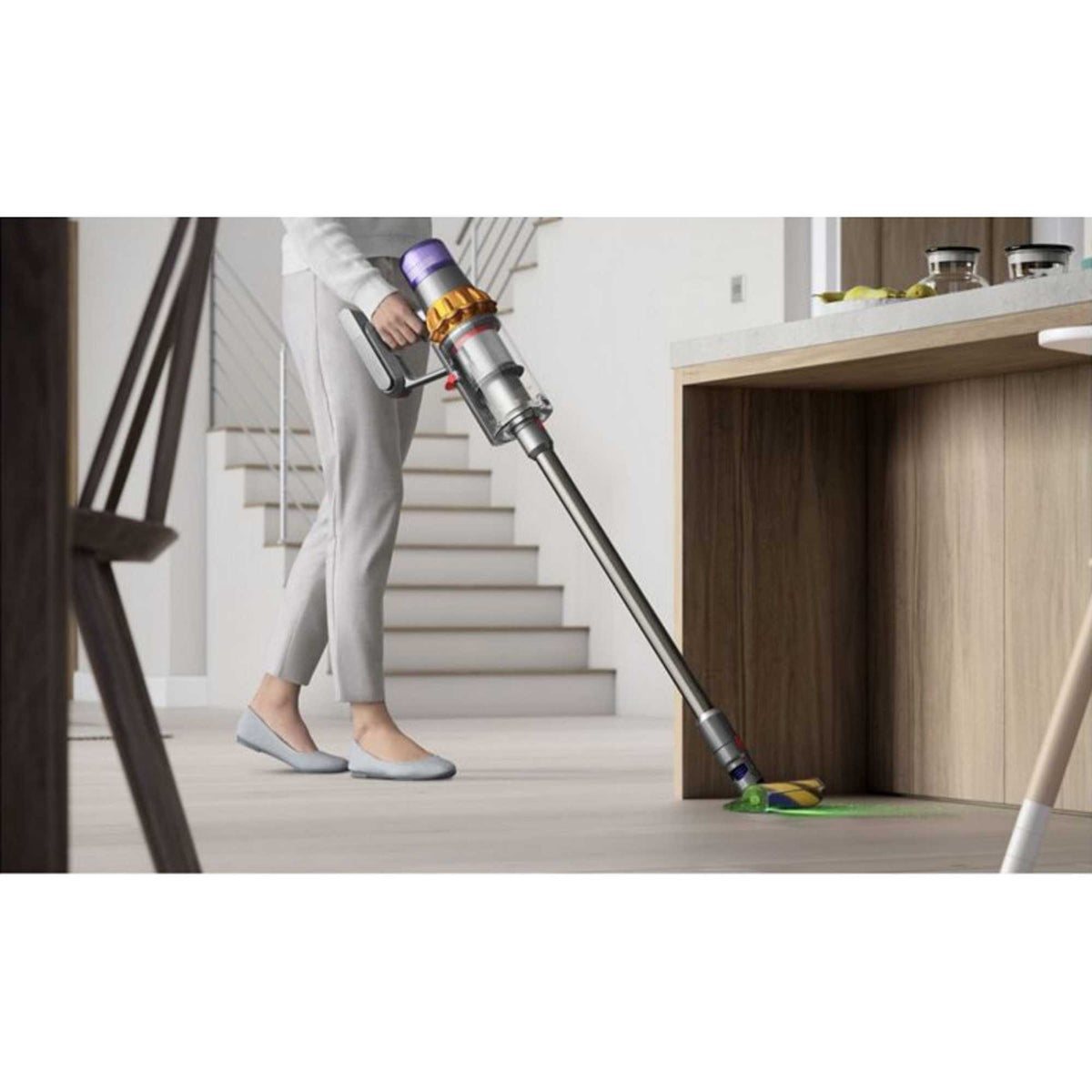 Dyson V15 Detect Absolute Vacuum, Yellow / Nickel