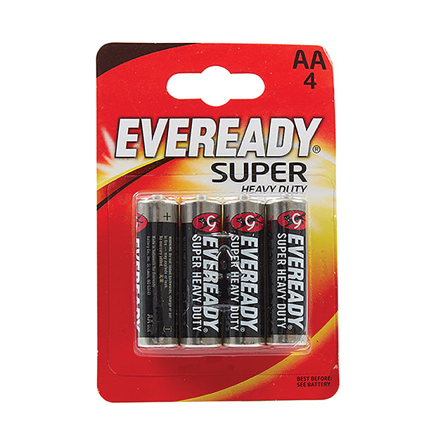 EVEREADY SUPER AA 4 PACK