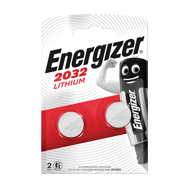 LITHIUM CR2032 COIN BATTERY TWIN PACK
