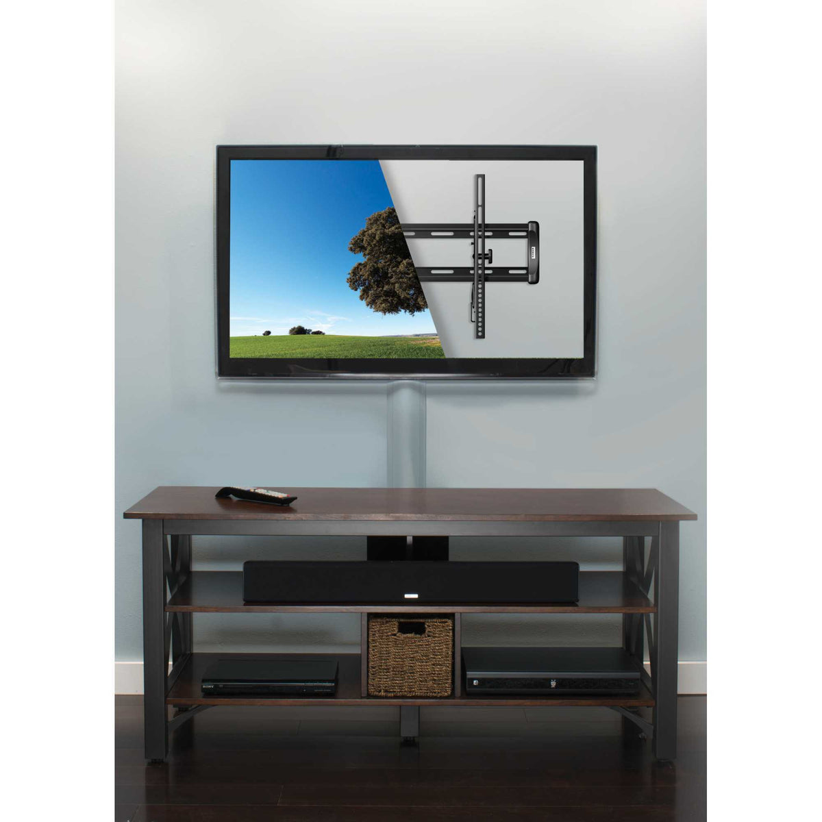 Sanus F58C2 Tilting Wall Mount For 47" - 90" - Black