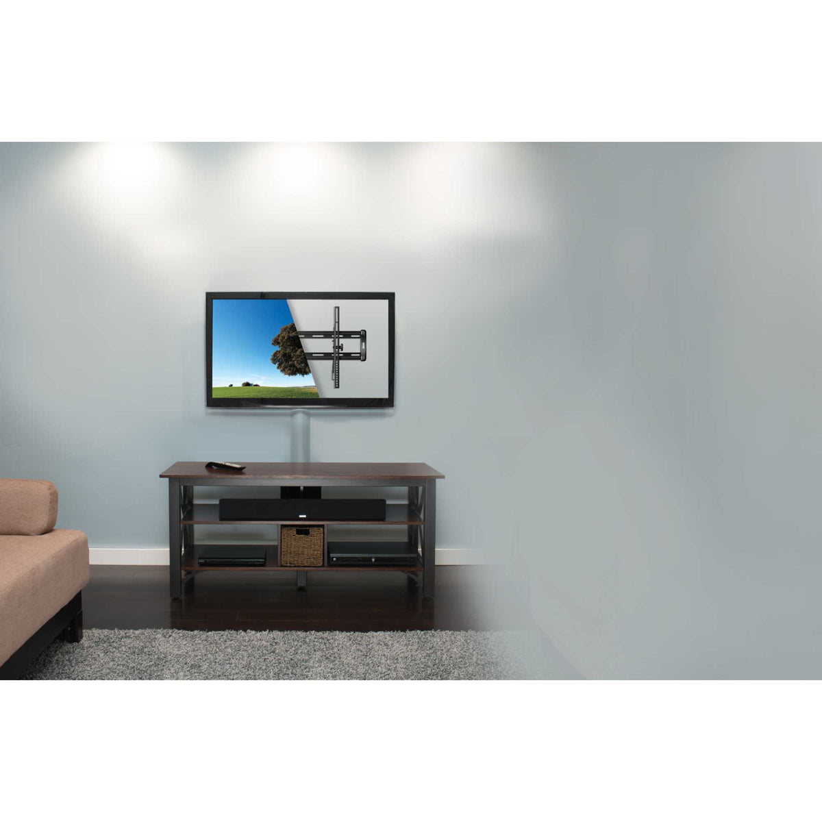 Sanus F58C2 Tilting Wall Mount For 47" - 90" - Black