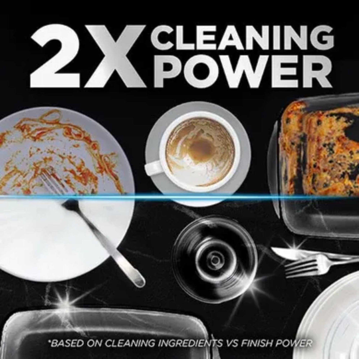 Finish DISHTABLET-7253 48 Powerball Ultimate All In One Dishwasher Tablets
