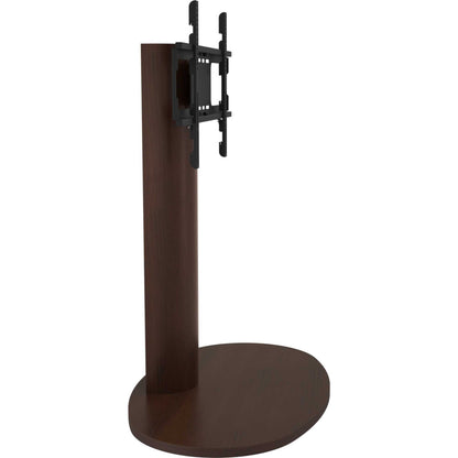 AVF FL930CHEW Affinity Chepstow One Oval Pedestal TV Stand for 32-65" TVs - Walnut