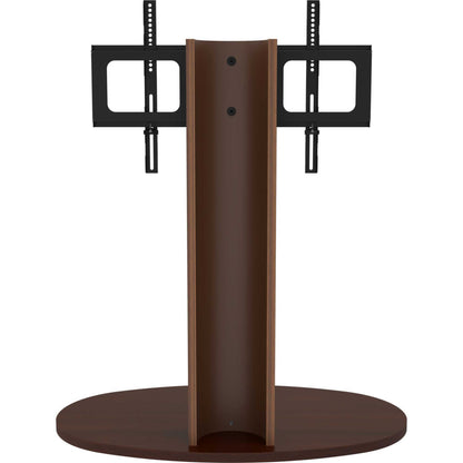 AVF FL930CHEW Affinity Chepstow One Oval Pedestal TV Stand for 32-65" TVs - Walnut