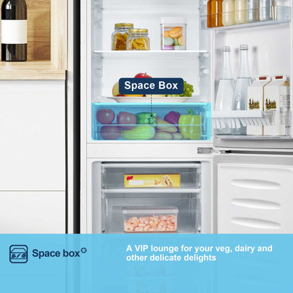 Fridgemaster Fridge Freezer 70/30 - White - MC50165E