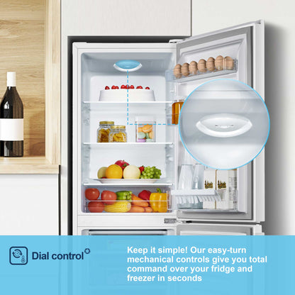 Fridgemaster Fridge Freezer 70/30 - White - MC50165E