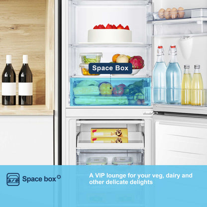 Fridgemaster Fridge Freezer 50/50 - White - MC55240DE