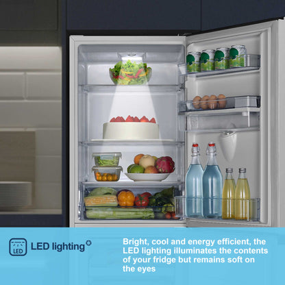 Fridgemaster Fridge Freezer 50/50 - White - MC55240DE
