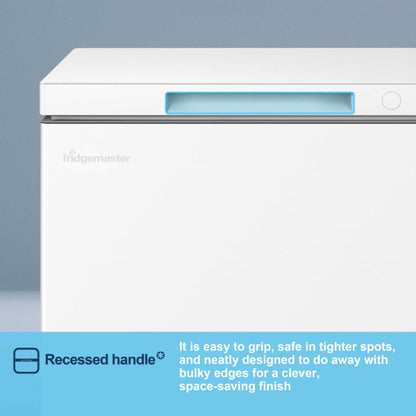 Fridgemaster Chest Freezer - White - MCF100E