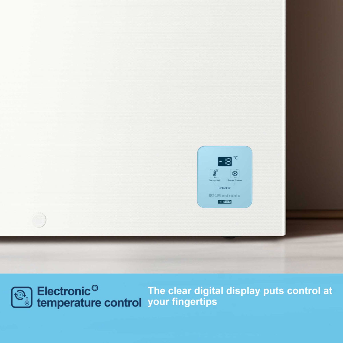 Fridgemaster Chest Freezer - White - MCF145E