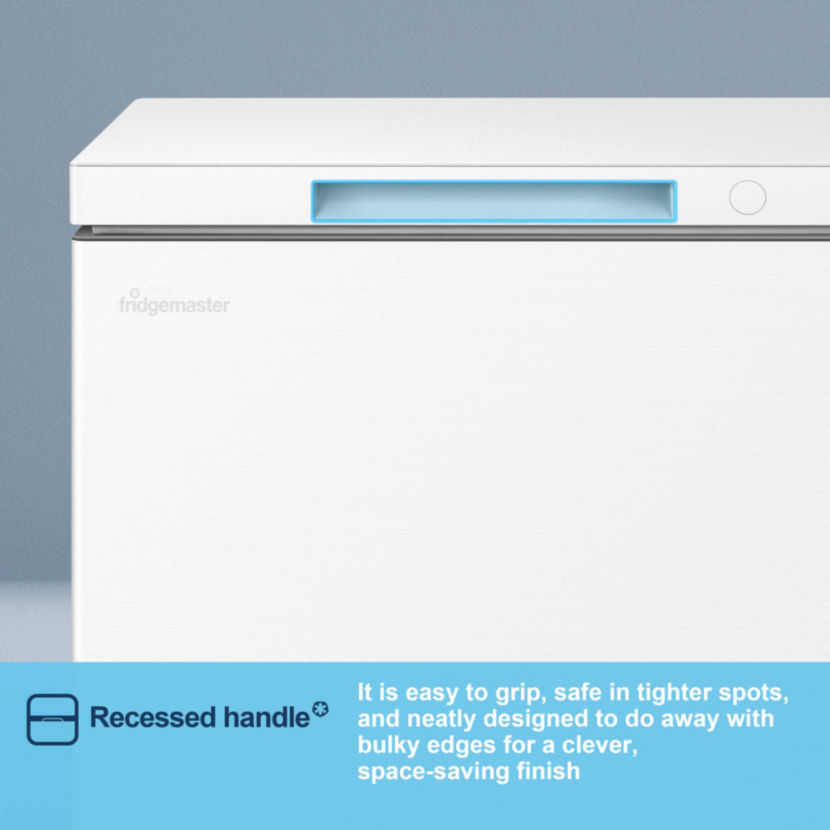 Fridgemaster Chest Freezer - White - MCF145E
