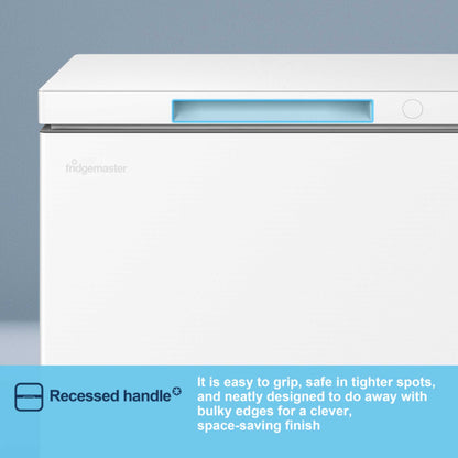 Fridgemaster Chest Freezer - White - MCF145E