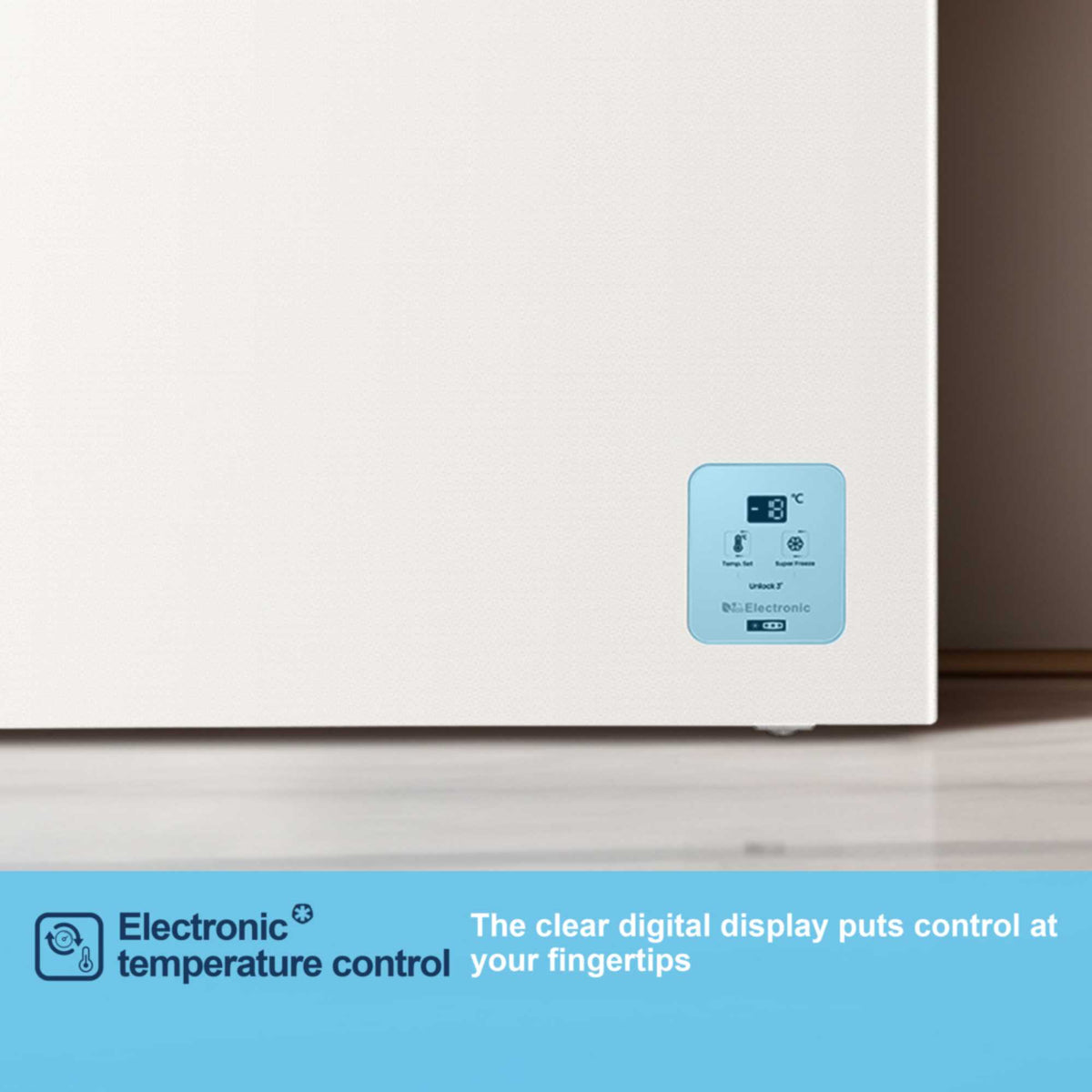 Fridgemaster Chest Freezer - White - MCF200E