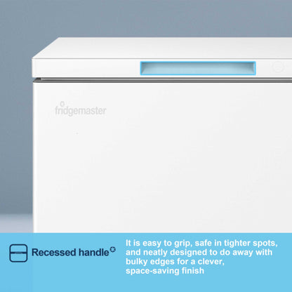 Fridgemaster Chest Freezer - White - MCF200E