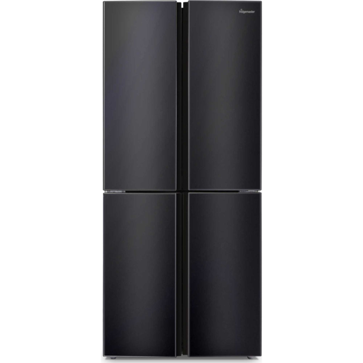 Fridgemaster American Style Fridge Freezer 50/50 Total No Frost- Black - MQ79394EB