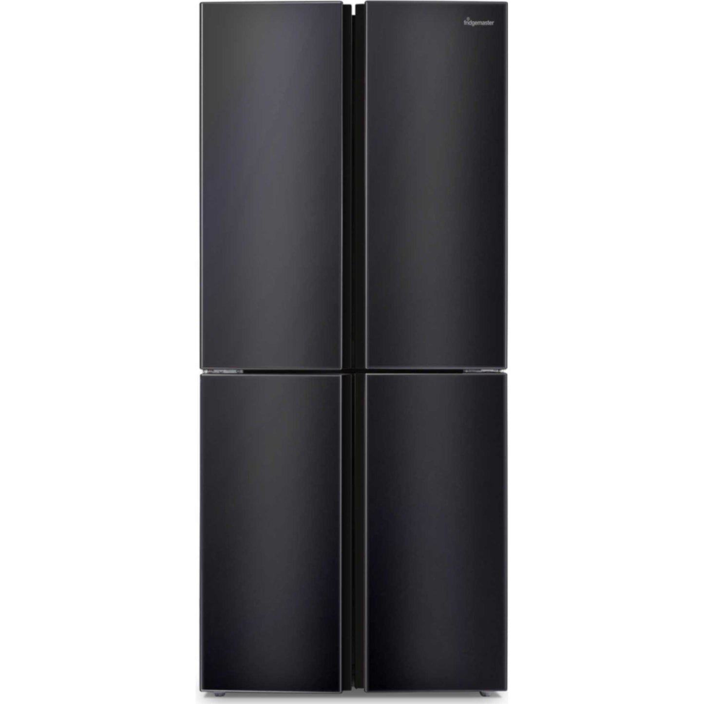 Fridgemaster American Style Fridge Freezer 50/50 Total No Frost- Black - MQ79394EB