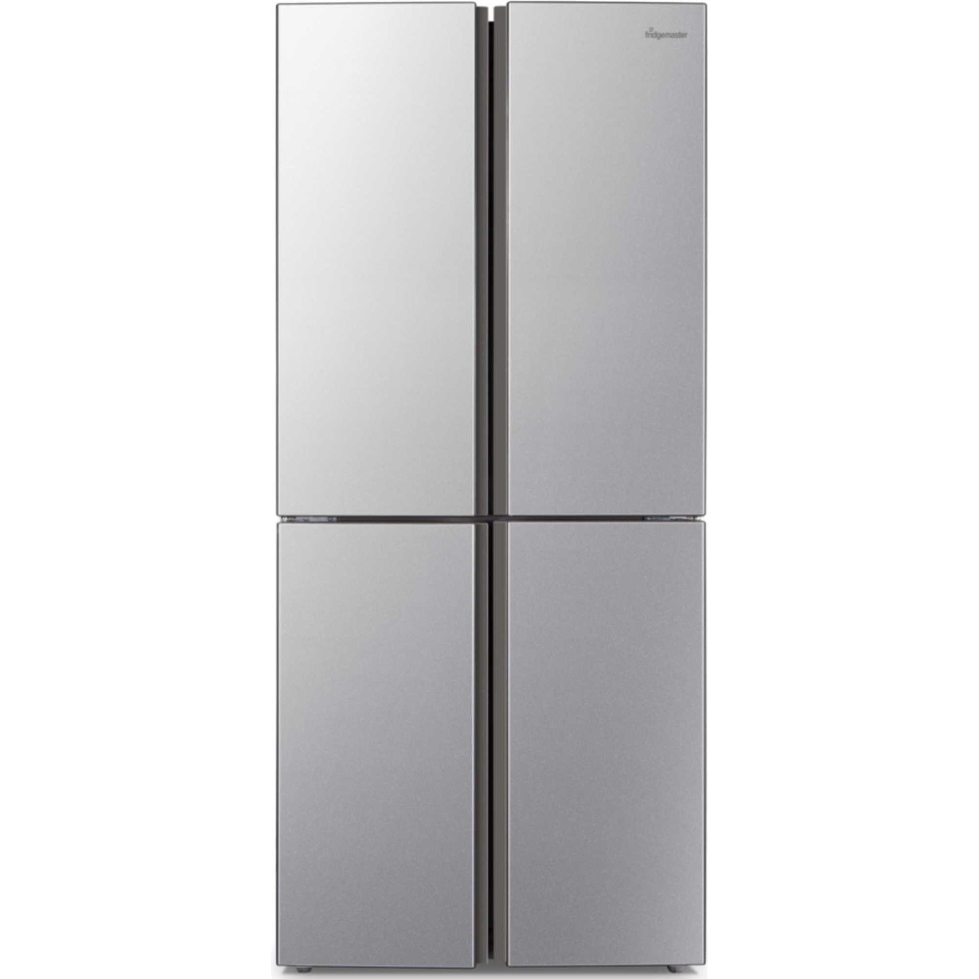 Fridgemaster American Style Fridge Freezer 50/50 Total No Frost - Silver - MQ79394ES