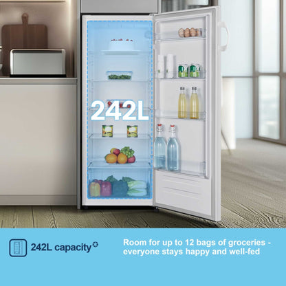 Fridgemaster Tall Larder Fridge - White - MTL55242E