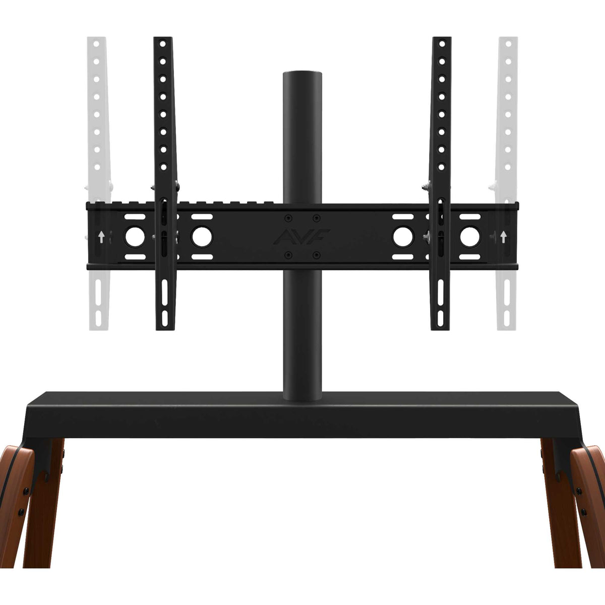 AVF FSL1120HOQDWB Hoxton Quad TV Stand - Dark Wood