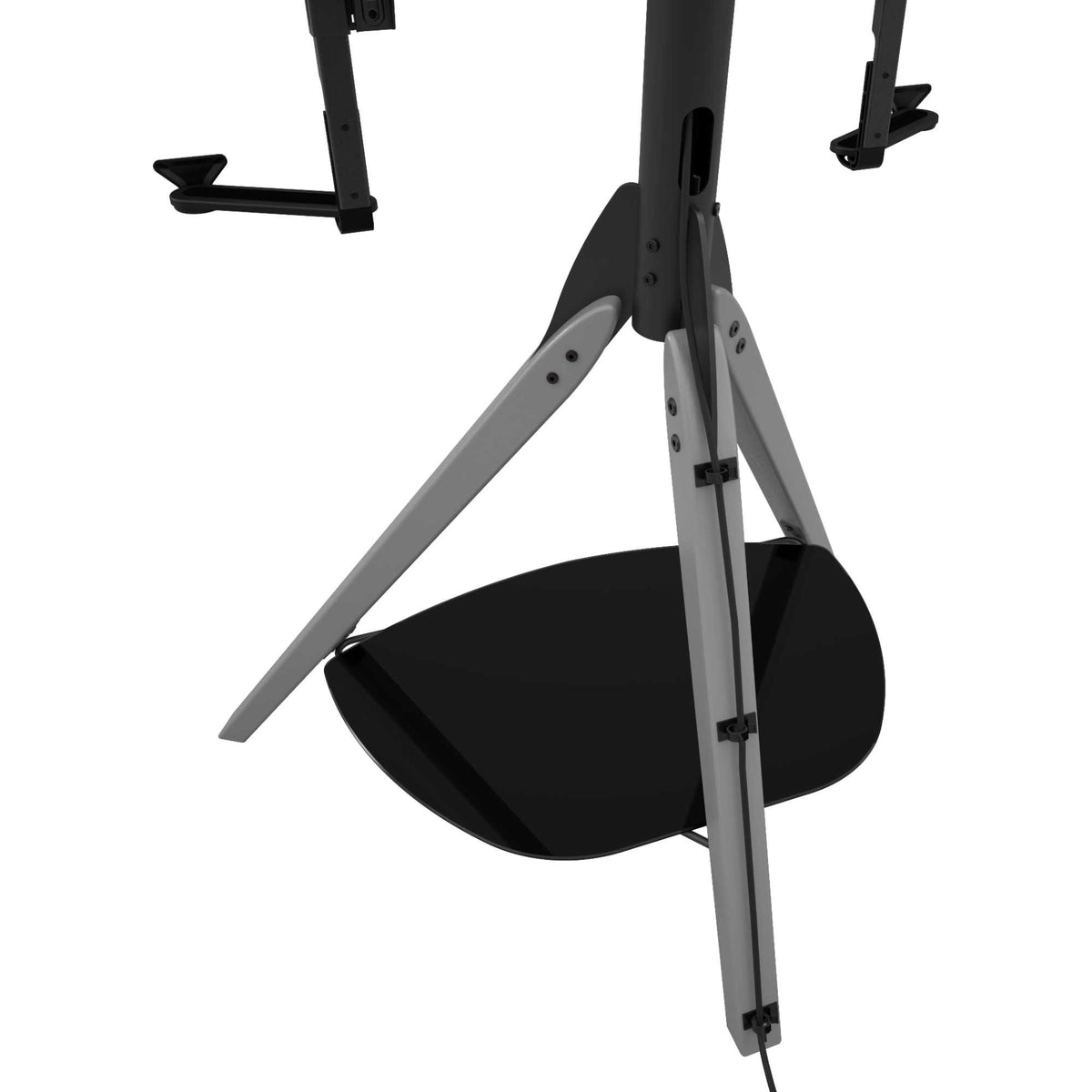 AVF FSLK1001HOXGB Hoxton Sound Freestanding TV + Soundbar Stand - Grey