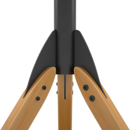 AVF FSLK1001HOXLWB Hoxton Sound Freestanding TV + Soundbar Stand - Light Wood