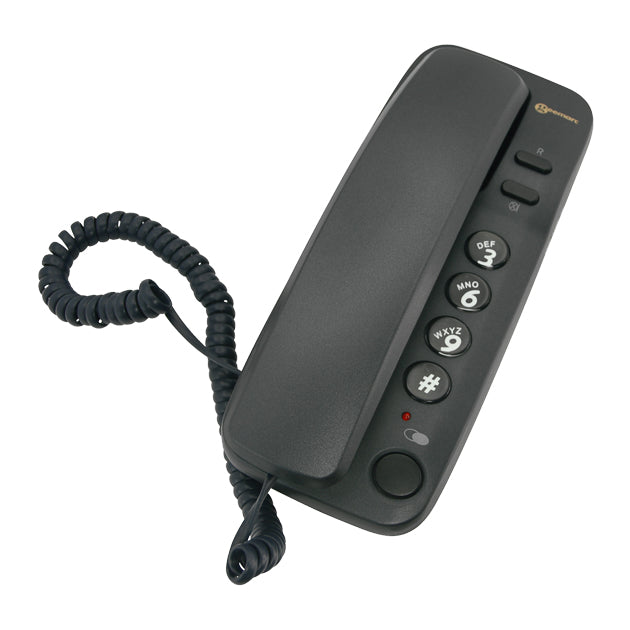 MARBELLA CORDED TELEPHONE BLACK